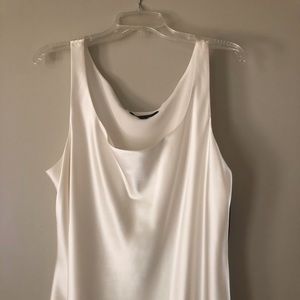 Lafayette 148 charmeuse tank
